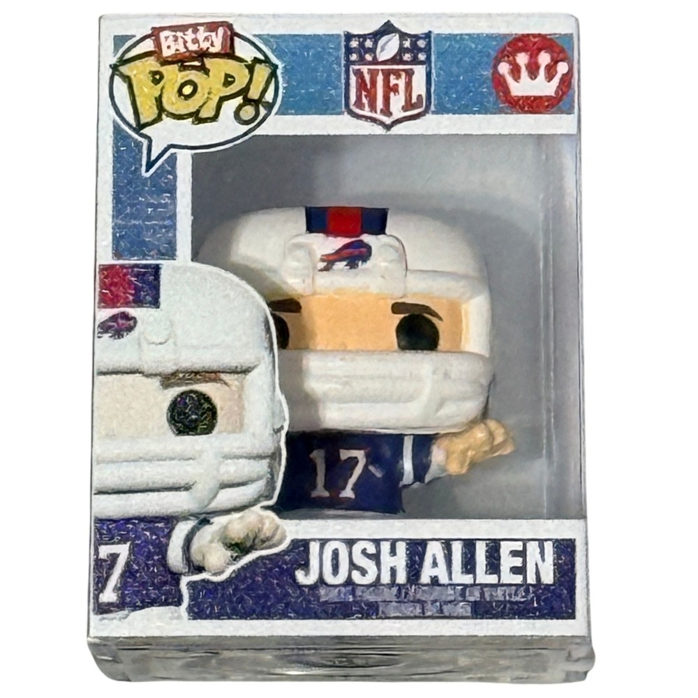 Panini Select Topps Josh Allen Football Card Lot Bitty Pop Figure Bills QB 5pc